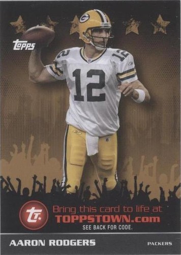 2009 Topps Aaron Rodgers #TTT3