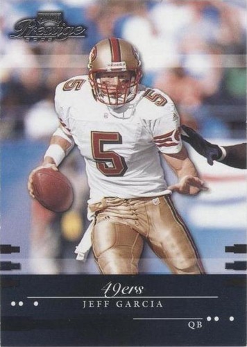 2002 Playoff Prestige Jeff Garcia #124