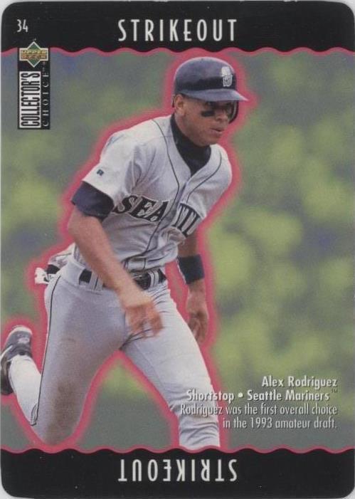 1996 Upper Deck Collector's Choice - Alex Rodriguez #34
