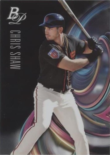 2018 Bowman Platinum - Chris Shaw #TOP-87