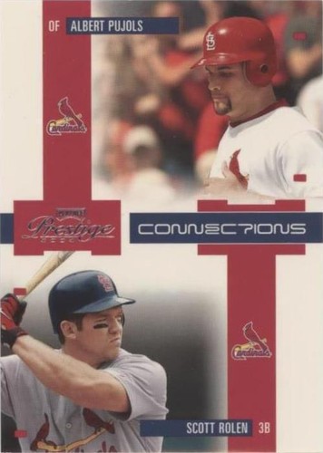 2004 Playoff Prestige - Albert Pujols Scott Rolen #C-3
