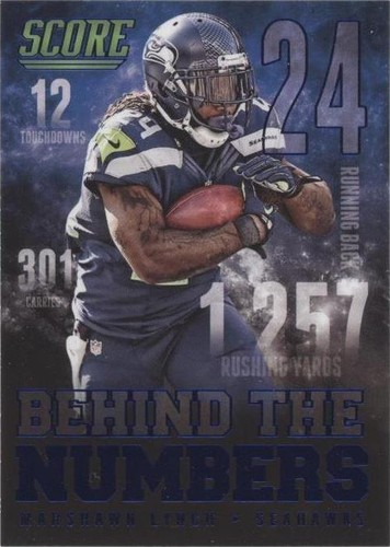 2014 Score Marshawn Lynch #BN12