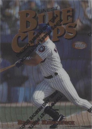 1997 Topps Finest - Brooks Kieschnick #218