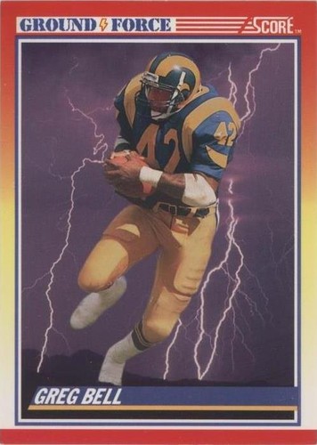 1990 Score Greg Bell #328