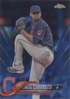 2018 Topps Chrome Sapphire Edition - Carlos Carrasco #120