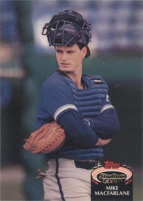 Topps Stadium Club 1992 - Mike Macfarlane #74