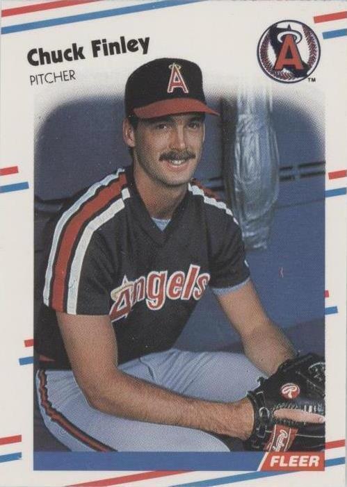 Fleer 1988 - Chuck Finley #489