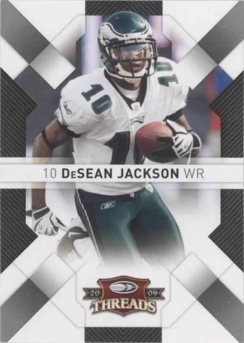 2009 Donruss Threads DeSean Jackson #75