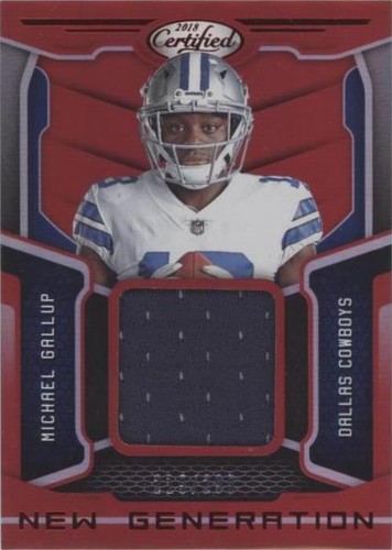 2018 Panini Certified Michael Gallup #30