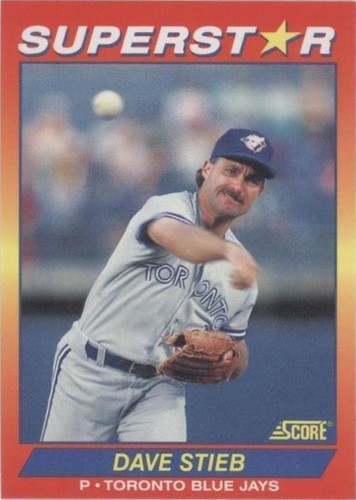 1992 Score 100 Hottest Players - Dave Stieb #37