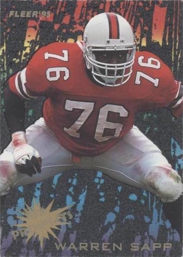 1995 Fleer Warren Sapp #14