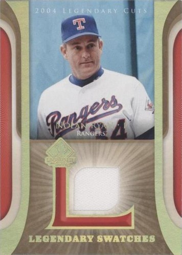 2004 SP Legendary Cuts - Nolan Ryan #LSW-NR