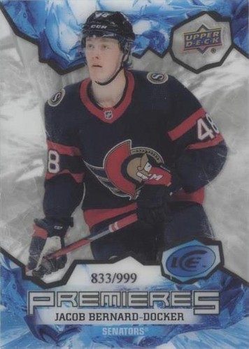 2021-22 Upper Deck Ice - Jacob Bernard-Docker #197