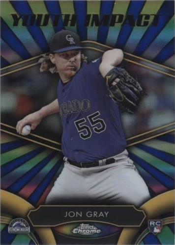 2016 Topps Chrome - Jon Gray #YI-5