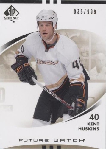 2007-08 SP Authentic - Kent Huskins #162