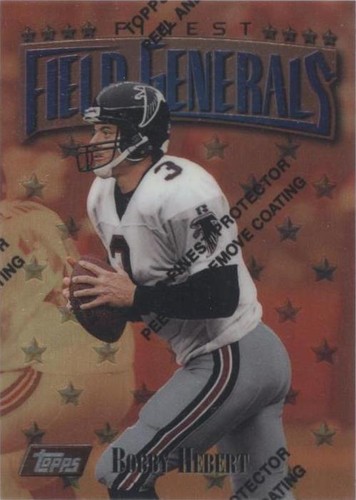 1997 Topps Finest Bobby Hebert #74