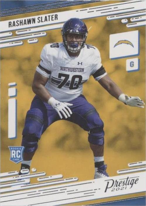 2021 Panini Prestige Rashawn Slater #255