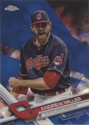 2017 Topps Chrome Sapphire Edition - Andrew Miller #422