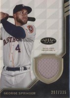 2018 Topps Tier One - George Springer #T1R-GSP