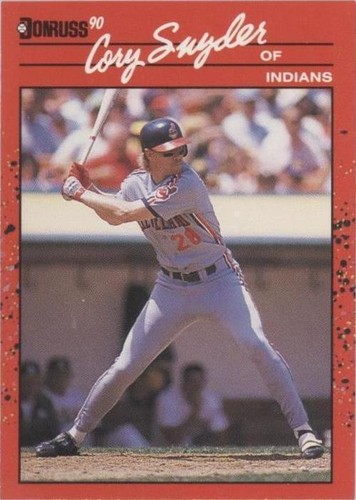 1990 Donruss - Cory Snyder #272