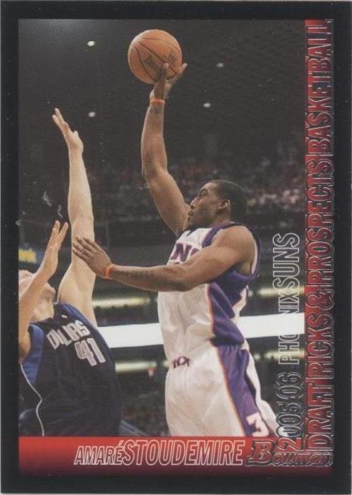 2005-06 Bowman Draft Picks & Prospects - Amar'e Stoudemire #40