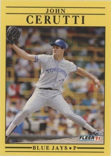 1991 Fleer - John Cerutti #172