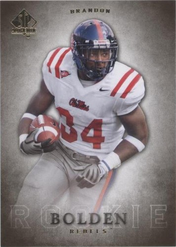 2012 SP Authentic Brandon Bolden #126