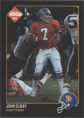 1992 Collector's Edge John Elway #37