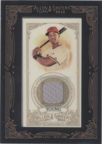 2012 Topps Allen & Ginter's - Chris Young #AGR-CY