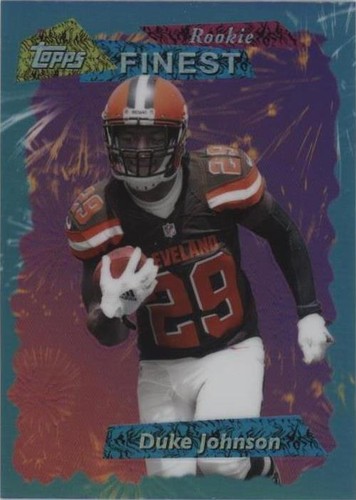 2015 Topps Finest Duke Johnson #95FRR-DJ