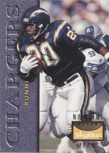 1995 Skybox Premium Natrone Means #115