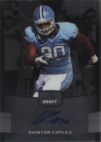 2012 Leaf Metal Draft Quinton Coples #QC1