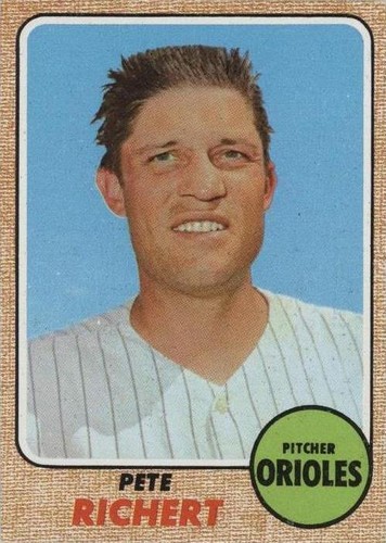 1968 Topps - Peter Richert #354