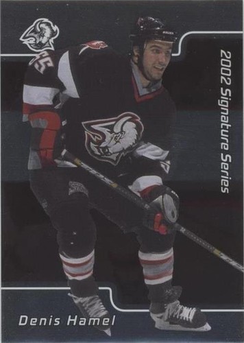 2001-02 In the Game Be A Player Signature Series - Denis Hamel #031