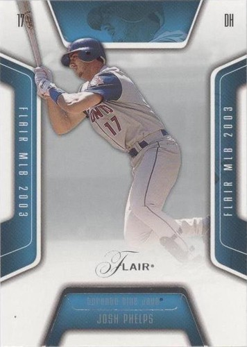 2003 Flair - Josh Phelps #19