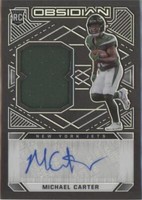 2021 Panini Obsidian Michael Carter #218
