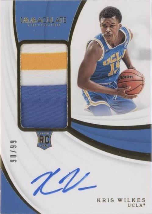 2019-20 Panini Immaculate Collection Collegiate - Kris Wilkes #111