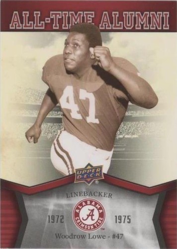 2012 Upper Deck University of Alabama Woodrow Lowe #ATA-WL