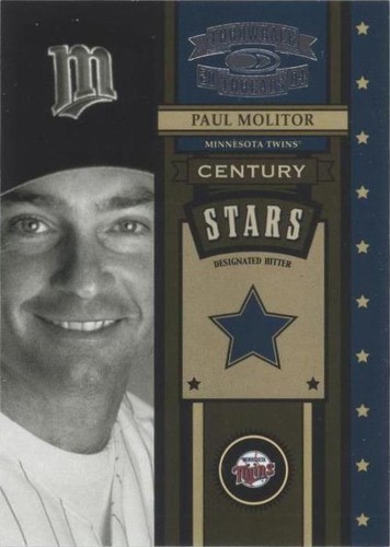 2004 Donruss Throwback Threads - Paul Molitor #CS-39