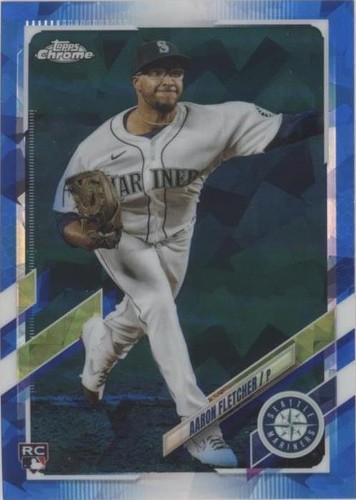 2021 Topps Chrome Update Series Sapphire Edition - Aaron Fletcher #US326