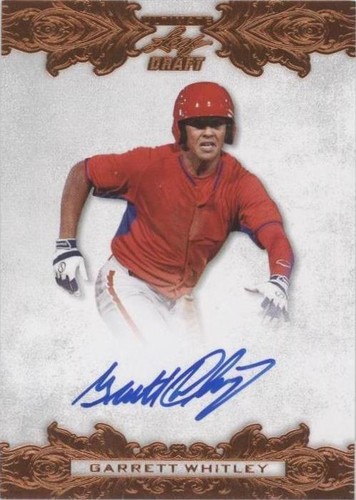 2015 Leaf Ultimate Draft - Garrett Whitley #BA-GW1