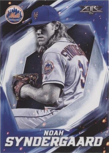 2017 Topps Fire - Noah Syndergaard #108