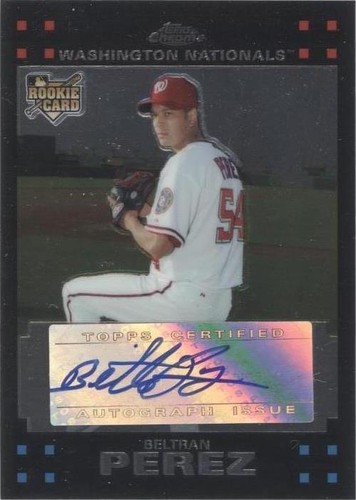 2007 Topps Chrome - Beltran Perez #351