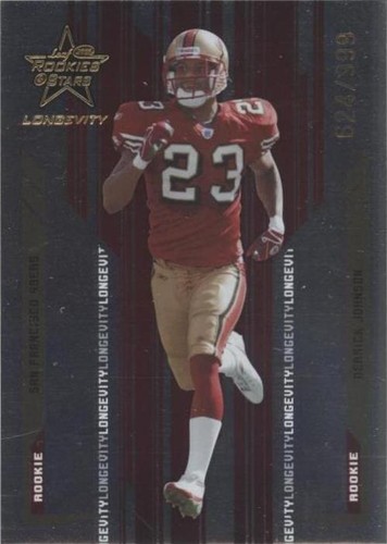 2005 Leaf Rookies & Stars Longevity Derrick Johnson #180