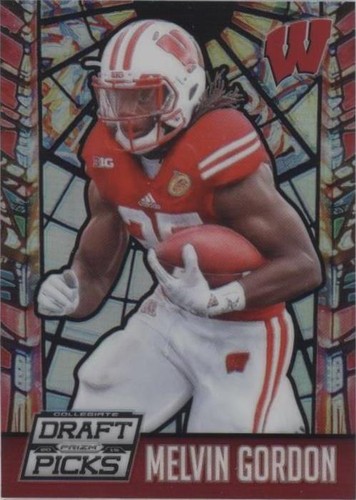 2015 Panini Prizm Collegiate Draft Picks Melvin Gordon #82