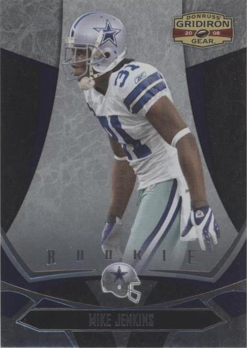 2008 Donruss Gridiron Gear Mike Jenkins #173