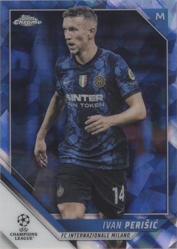 2021-22 Topps Chrome UCL Sapphire Edition Ivan Perisic #158