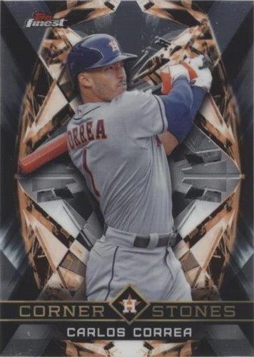 Angel Correa 2018-19 Topps Finest Auto Orange Refractor /25