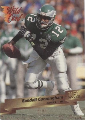 1993 Wild Card Randall Cunningham #98