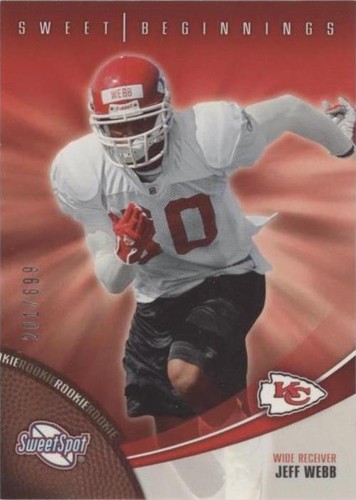 2006 Sweet Spot Jeff Webb #162